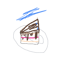 piece of cake drawing by lenguyenngankhanh in Artbitrator