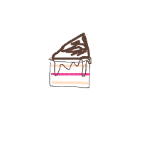 piece of cake drawing by lenguyenngankhanh in Artbitrator
