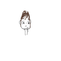 hand on chin drawing by lenguyenngankhanh in Artbitrator