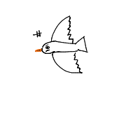 angry bird drawing by adam2 in Artbitrator