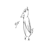 angry bird drawing by jaideeru in Artbitrator