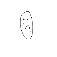 sad face drawing by kelsey4741 in Artbitrator