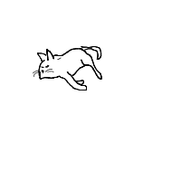 sleeping cat drawing by jaselito in Artbitrator