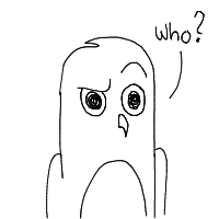 confused owl drawing by braxxisthename in Artbitrator