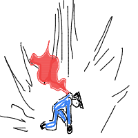 hero landing drawing by vihtor in Artbitrator