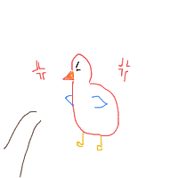 angry bird drawing by iris in Artbitrator