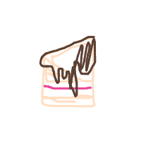 piece of cake drawing by lenguyenngankhanh in Artbitrator
