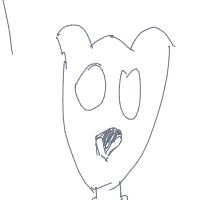 confused owl drawing by roach in Artbitrator