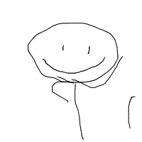 happy face drawing by saad in Artbitrator