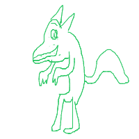 sneaky fox drawing by animationdell in Artbitrator