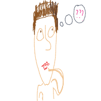 thinking face drawing by handsome_pants in Artbitrator