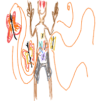 butterflies in stomach drawing by handsome_pants in Artbitrator