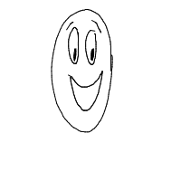 happy face drawing by janellee in Artbitrator