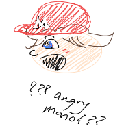 mario drawing by _sasha in Artbitrator