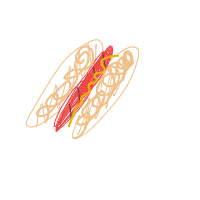 hot dog drawing by _sasha in Artbitrator