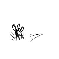 pair of scissors running drawing by Isha in Artbitrator