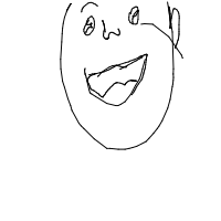 happy face drawing by besa3 in Artbitrator