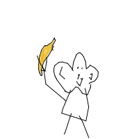 monkey with banana drawing by cjustus34 in Artbitrator
