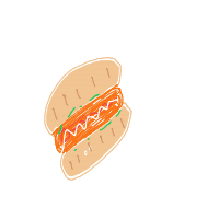 hot dog drawing by yashvi in Artbitrator