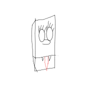 spongebob drawing by lelematarile in Artbitrator
