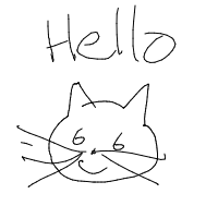 hello kitty drawing by midgy in Artbitrator