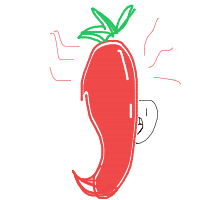 spicy food drawing by beee in Artbitrator