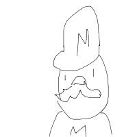 mario drawing by beee in Artbitrator
