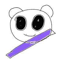 panda eating bamboo drawing by nobiya in Artbitrator