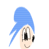 sonic drawing by dddddddddddd in Artbitrator