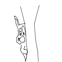 sneaky fox drawing by mrd678 in Artbitrator