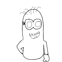 minion drawing by venefica in Artbitrator