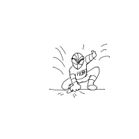 hero landing drawing by venefica in Artbitrator