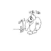 epic boss battle drawing by venefica in Artbitrator