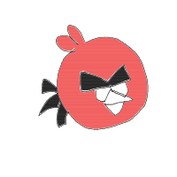 angry bird drawing by venefica in Artbitrator
