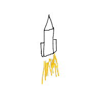 rocket ship drawing by guest-qydlobhfz in Artbitrator