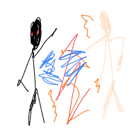 epic boss battle drawing by illitlover in Artbitrator