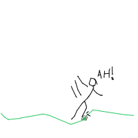 tripping drawing by focusnil in Artbitrator