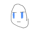 crying face drawing by aaaseas in Artbitrator