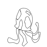 jellyfish drawing by ashimusprime69 in Artbitrator