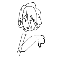 thumbs down drawing by justdraw in Artbitrator