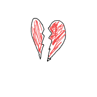 broken heart drawing by justdraw in Artbitrator