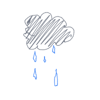 rain cloud drawing by justdraw in Artbitrator