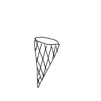 ice cream cone drawing by justdraw in Artbitrator