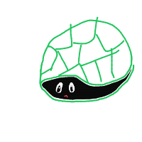 shy turtle drawing by guest-keaeupozk in Artbitrator