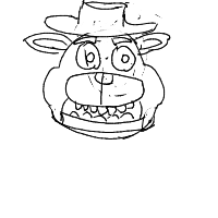 bear with a hat drawing by sitokix322 in Artbitrator