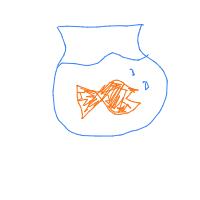fish in bowl drawing by guest-fkss0u14p in Artbitrator
