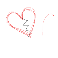 broken heart drawing by palala in Artbitrator