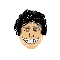 happy face drawing by hjiop in Artbitrator