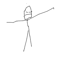 stretching drawing by george in Artbitrator