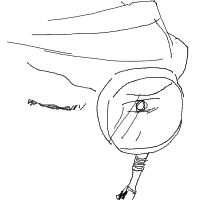 detective with magnifying glass drawing by eternaltink in Artbitrator